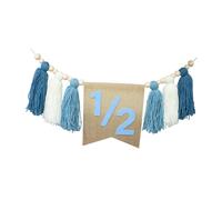 My 1/2 compleanno boho bassel bandiera ghirlanda per baby shower nidone baby