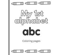 My 1st Alphabet Coloring Pages