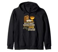 My 1st First Communion 2025 Ragazzi Ragazze Controller Videogioco Felpa con Cappuccio