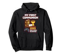 My 1st First Communion 2025 Ragazzi Ragazze Controller Videogioco Felpa con Cappuccio