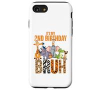 My 2nd Birthday Bruh 2 Anno Vecchio Zookeeper Animal Zoo Squad Custodia per iPhone SE (2020) / 7/8