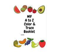 My A-Z Color & Trace Booklet