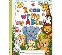 My ABC Animal Adventure: A Fun Alphabet Tracing & Coloring Book for Kids Ages 2-5