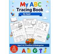 My ABC Tracing Book: English Letter Tracing Activity Book | Trace, Write, Color, & Learn Your Alphabet | Perfect for Ages 3-6 Preschool & Kindergarten