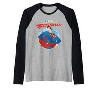 My Adventures with Superman Circle Maglia con Maniche Raglan