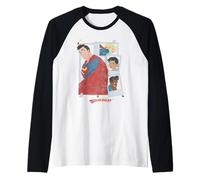 My Adventures with Superman Pictures Maglia con Maniche Raglan