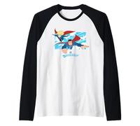 My Adventures with Superman SuperGirl Maglia con Maniche Raglan