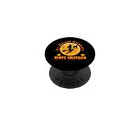 My Alaskan Malamute Rides Shotgun Dog Halloween Costume PopSockets PopGrip Adesivo