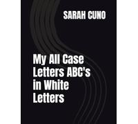 My All Case Letters ABC's in White Letters