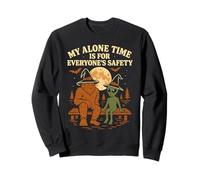 My Alone Time Is for Everyone's Safety Halloween Felpa