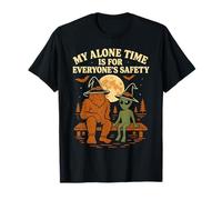 My Alone Time Is for Everyone's Safety Halloween Maglietta