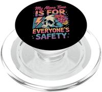 My Alone Time Is For Everyone's Safety Introverso PopSockets PopGrip per MagSafe
