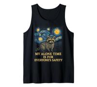 My Alone Time Is for Everyone's Safety Raccoon Canotta