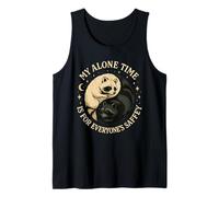 My Alone Time Is for Everyone's Saffey Raccoon Canotta