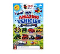 My Amazing Vehicles: Colouring Book