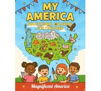 My America: educational coloring for children