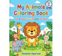 My Animals Coloring Book: Fun & Easy Coloring Book for Kids