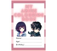 My Anime Colouring Book