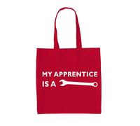 My Apprendista È Un Attrezzo - Borsa Tote IN Tela - Divertente Artigiano Operaio