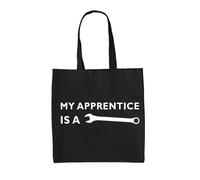 My Apprendista È Un Attrezzo - Borsa Tote IN Tela - Divertente Artigiano Operaio