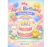 My April Birthday Coloring book