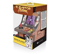 My Arcade Micro Player Mini Macchina Arcade: Azione Ascensore Videogioco, Completamente Giocabile, 6.75 Pollici Collezionabile, Display a colori, Altoparlante, Pulsanti del volume, Presa per cuffie, Batteria o Micro USB Powered