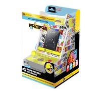 My Arcade Pac-Man 45th Anniversary Mighty Player: Pac-Man 45th Anniversary Console, Giochi retrò, Arcade da tavolo, Tendone illuminato, 4 giochi in 1, batteria ricaricabile