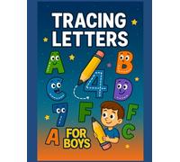 My Awesome ABC Tracing Book for Boys: Fun Letter Practice With Cool Images for Preschool and Kindergarten