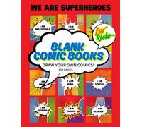 My Awesome Comic Book: A blank comic book for kids