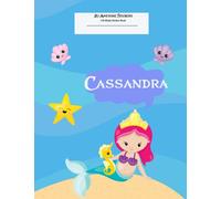 My Awesome Stickers book With Name Cassandra: Perfect Cute Unicorn Mermaid Blank Sticker Book for Collecting Sticker for Girls ,Stickers book for ... Cassandra Personalized Gifts Sticker Albums