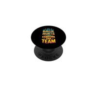 My Back Hurts From Carrying This Team Gamer Rage Team PopSockets PopGrip Adesivo