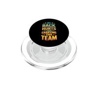 My Back Hurts From Carrying This Team Gamer Rage Team PopSockets PopGrip per MagSafe