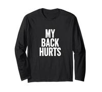 My Back Hurts Maglia a Manica