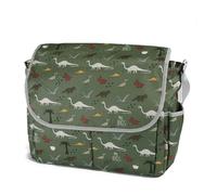 My bag's Dino's - Borsa per cambio pannolini, con patta