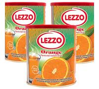 My Bazar Set Lezzo - Bevanda istantanea al gusto arancia 3 x 700 g - commestibile caldo e freddo - Tè istantaneo - Tè freddo
