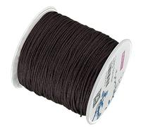 My-Bead, filo in nylon da 90 m, 1 mm, marrone caffè, impermeabile, per la creazione di gioielli, fai da te, 0,12 centesimi al metro, Nylon