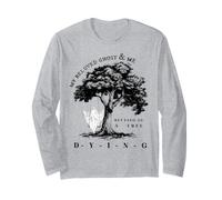 My Beloved Ghost Me Halloween Ghost Seduto in Un Albero Morire Maglia a Manica
