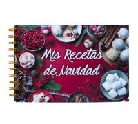 My Berry Own - Libro le mie ricette nero, ricettario A5, 100 pagine di ricette vuote, con divisori di categorie, spagnolo, regalo per la festa della mamma, per mamma
