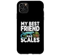 My Best Friend Has Scales Reptile Pet Lover Gecko Turtle Custodia per iPhone 11 Pro Max