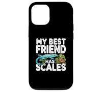 My Best Friend Has Scales Reptile Pet Lover Gecko Turtle Custodia per iPhone 12/12 Pro