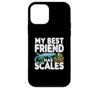 My Best Friend Has Scales Reptile Pet Lover Gecko Turtle Custodia per iPhone 12 mini
