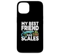 My Best Friend Has Scales Reptile Pet Lover Gecko Turtle Custodia per iPhone 13