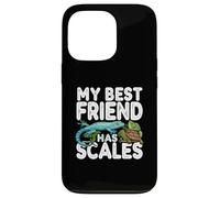 My Best Friend Has Scales Reptile Pet Lover Gecko Turtle Custodia per iPhone 13 Pro