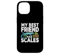 My Best Friend Has Scales Reptile Pet Lover Gecko Turtle Custodia per iPhone 14