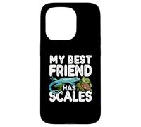 My Best Friend Has Scales Reptile Pet Lover Gecko Turtle Custodia per iPhone 15 Pro