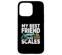 My Best Friend Has Scales Reptile Pet Lover Gecko Turtle Custodia per iPhone 15 Pro Max