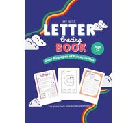 My Best Letter Tracing | English Alphabet Writing Book: Over 80 Pages of Fun Practice Activities for Toddlers, Preschoolers, Pre-K and Kindergarten Kids