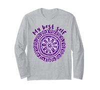 My Best Self: Mandala Positivo, stimolante e potenziante Maglia a Manica