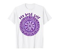 My Best Self: Mandala Positivo, stimolante e potenziante Maglietta