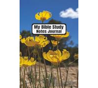 My Bible Study Notes Journal: For Bible Studies and Church Sermons | Christian Notebook | Personal Bible Notetaking Book | Scripture Notes Organizer | ... Cover Photo | 6 X 9 inches, 110 Pages